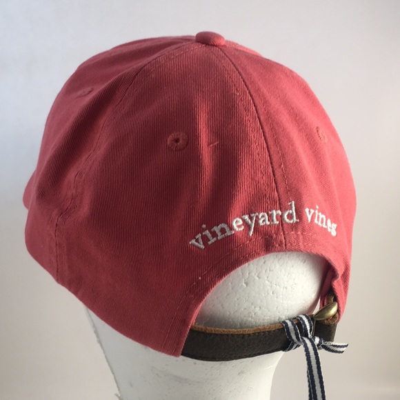 🔥 Vineyard Vines women's Hat in Red - Picture 5 of 8